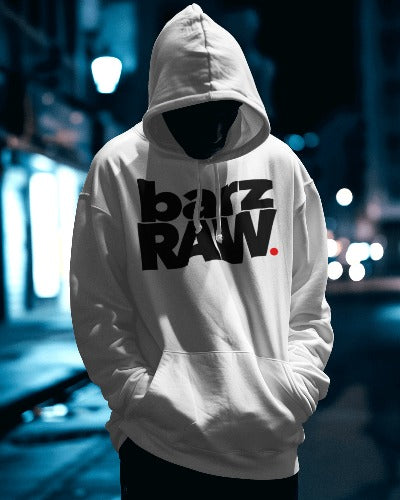 barz RAW hoodie, white