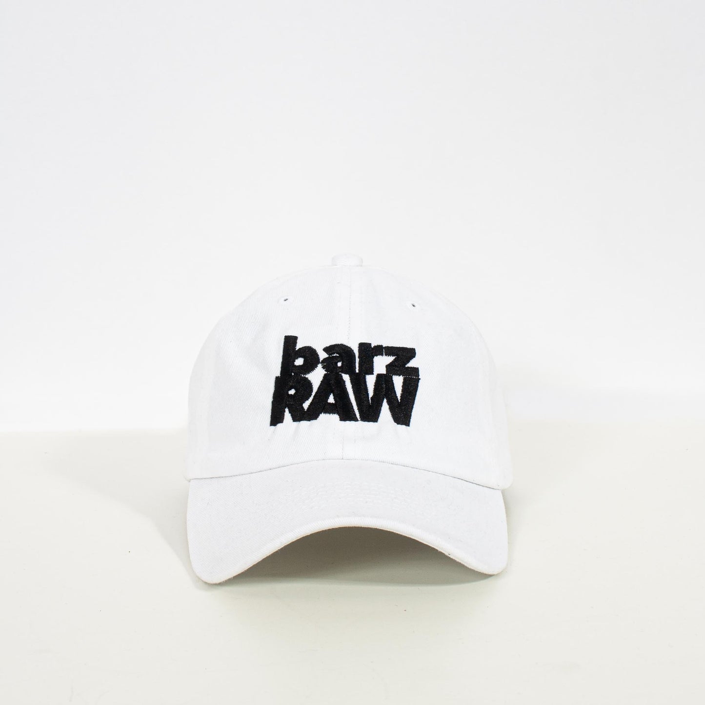 Logo dad cap, white