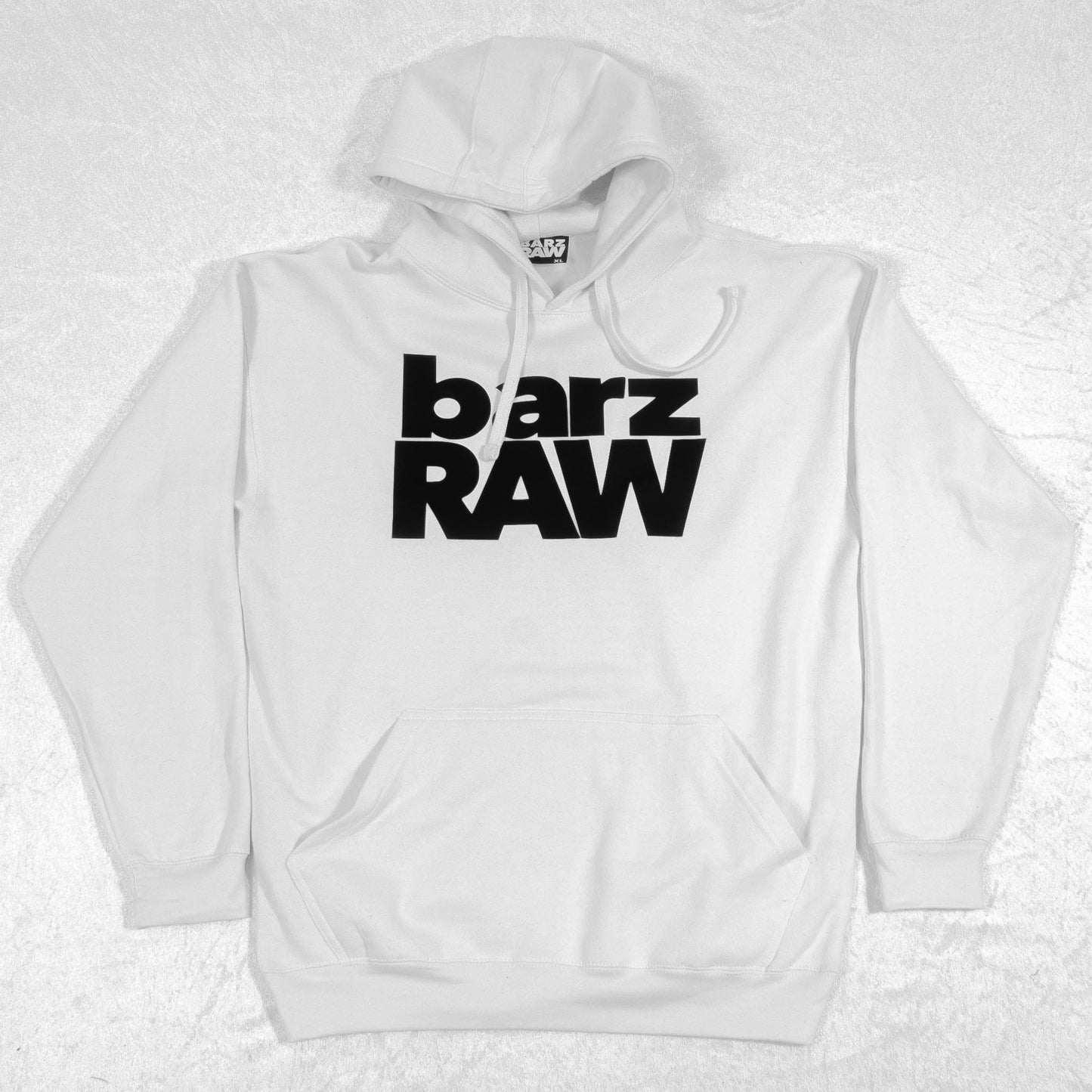 Big BARZ Logo hoodie, white